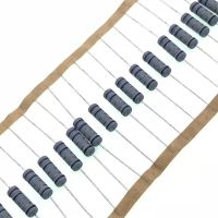 【DT】hot！ 50pcs/lot 1W 5   wire wound resistor Fuse winding resistance 0.1R 0.15R 0.33R 1R 2R 2.2R 4.7R 5.1R 6.8R 10R 22R 47R 100R