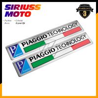 3D Motorcycle Italy Sticker Case for Piaggio Technology Scooter Decals for GTS GTV 300 Decals  Emblems