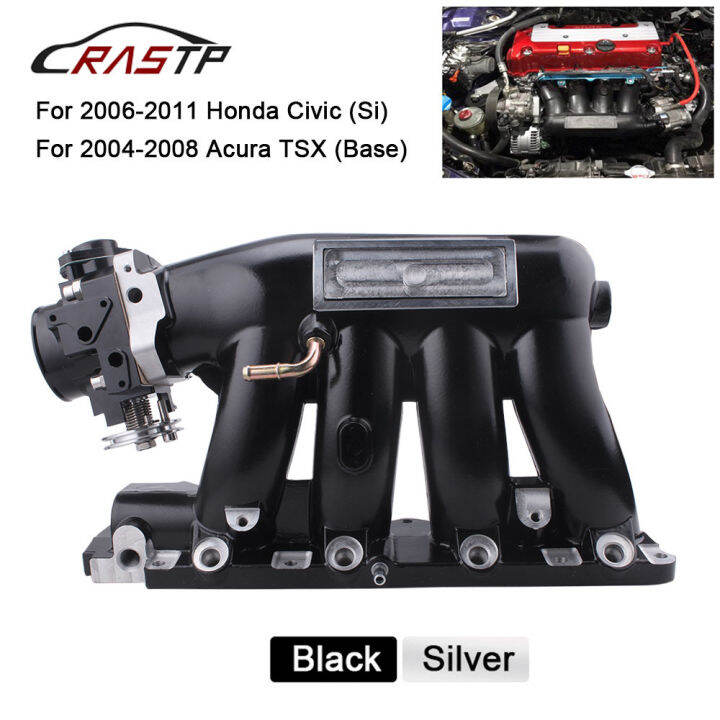 Car intake manifold for Honda Civic K24A2 K20Z3 K20A with throttle