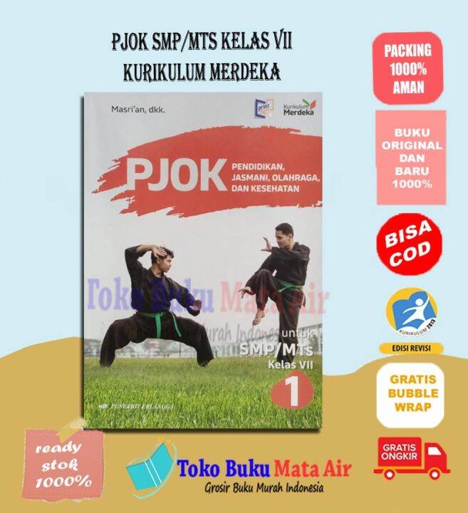 PJOK SMP/MTs KELAS 7 8 9 KURIKULUM MERDEKA - ERLANGGA | Lazada Indonesia