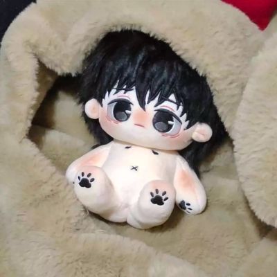 Japan Anime Jujutsu Kaisen Okkotsu Yuta 20Cm Dolls Plush Stuffed Doll Body Plushie Pillow Change Clothes Cosplay Xmas Gift