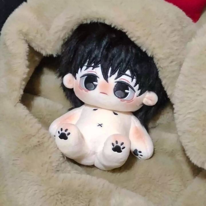 japan-anime-jujutsu-kaisen-okkotsu-yuta-20cm-dolls-plush-stuffed-doll-body-plushie-pillow-change-clothes-cosplay-xmas-gift