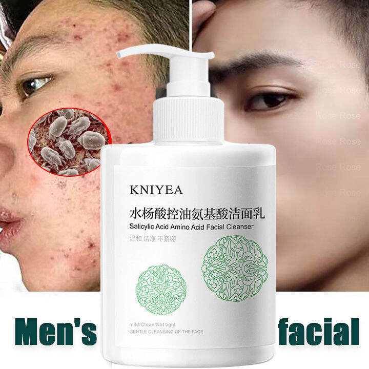 Salicylic acid cleanser 500g amino acid foam cleanser】COD facial foam