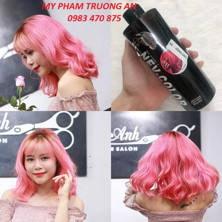 Nhuộm tóc màu hồng đào Hàn Quốc là xu hướng hot nhất hiện nay. Với sắc hồng nổi bật và dịu dàng, bạn chắc chắn sẽ trở nên sinh động và cuốn hút hơn. Hãy xem ngay ảnh liên quan để cảm nhận sự độc đáo và quyến rũ của màu tóc này.