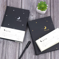 Black paper black book inner pages black hand ledger all black creative black cardboard inner pages diary black