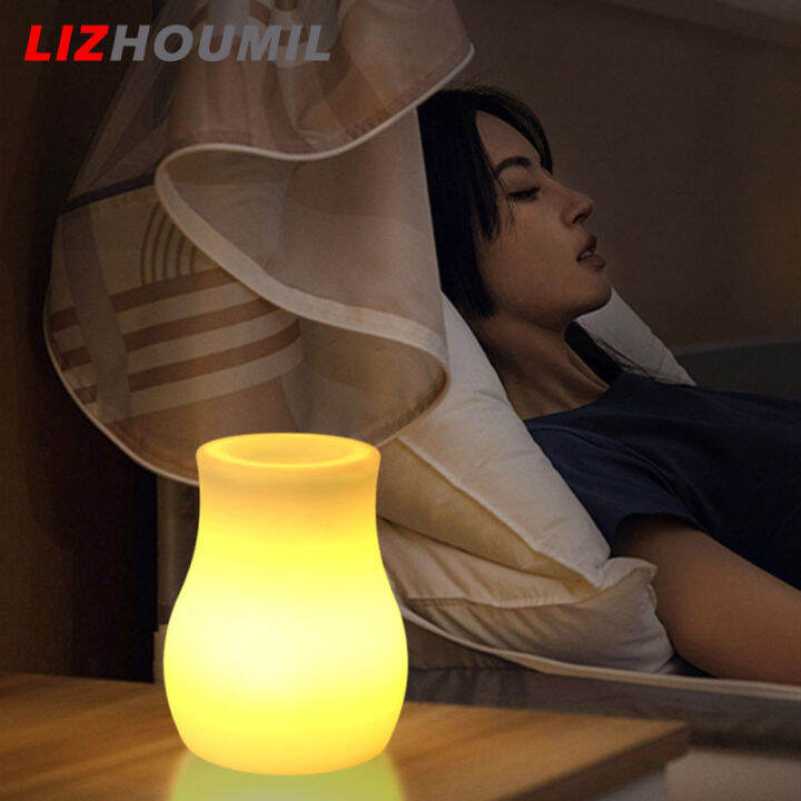 lizhoumil-ไฟกลางคืนตกแต่งเดสก์ท็อป16สีไฟกลางคืนแจกันเรืองแสงสีสันสดใส-led-สำหรับ-ktv-บาร์ร้านอาหารห้องนอน