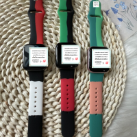 สายนาฬิกาข้อมือซิลิโคนสําหรับ Smart Watch Band 44mm. 40mm . 38mm . 42mm.