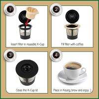 300 Pcs Disposable K-CUP Paper Filters for Keurig Single Cup Coffee Filters Compatible for Reusable K-CUP Filters