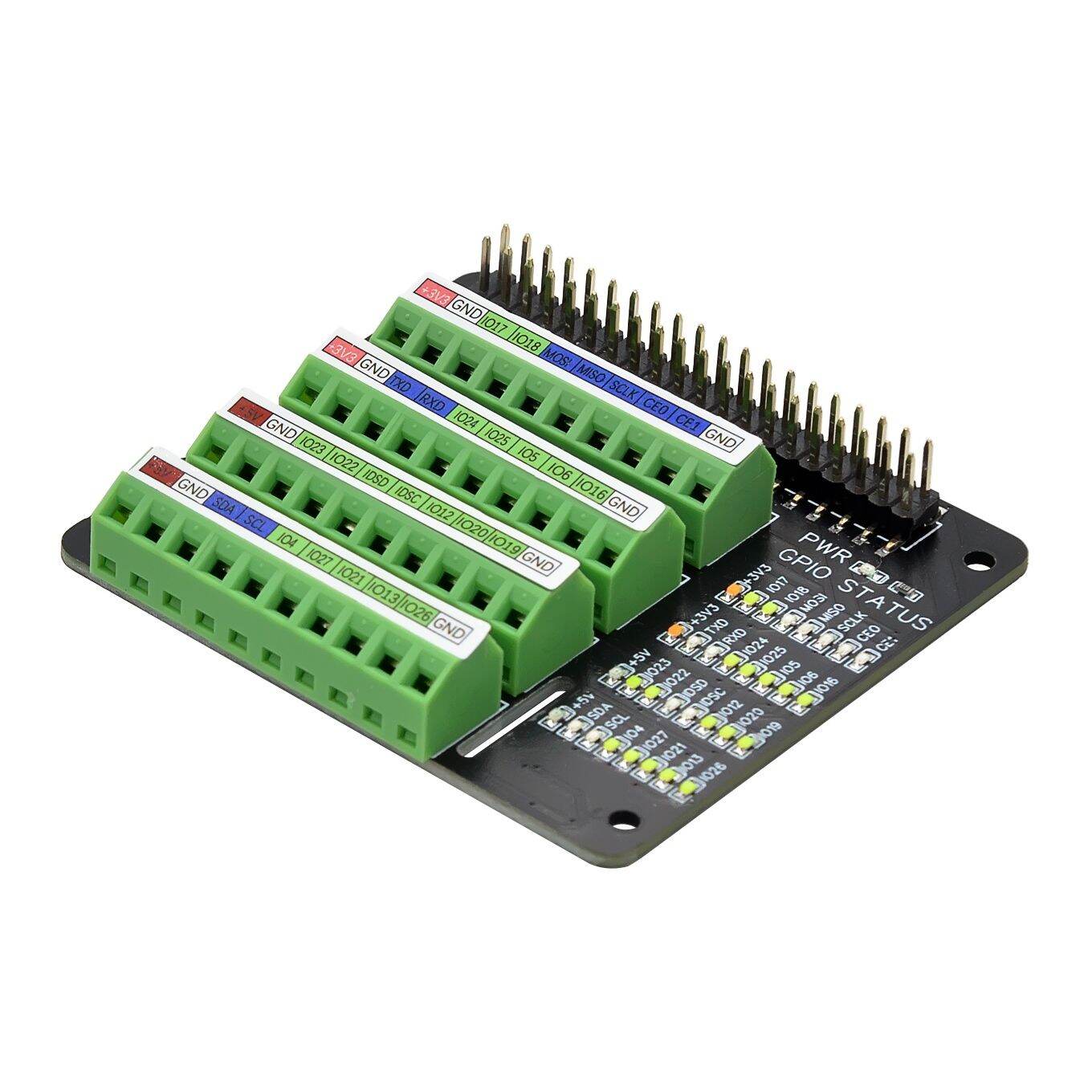 Raspberry Pi 4 GPIO Expansion Board Breakout GPIO Screw Terminal Hat