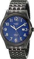 Timex Woodcrest Drive Watch Black/Blue Textured