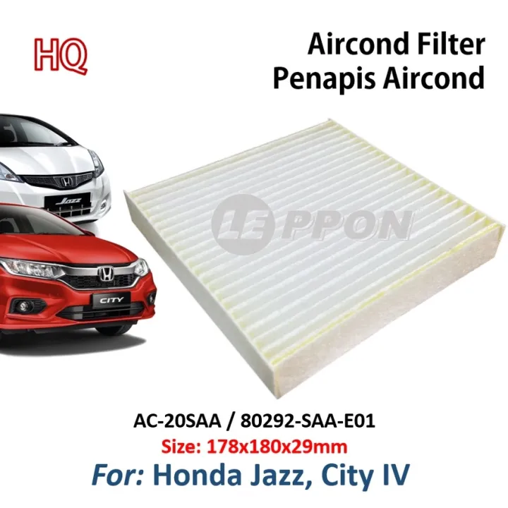 Aircond filter Honda Jazz Honda City IV Cabin Air Filter Penapis Aircon