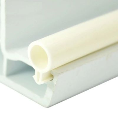 4M Plastic Steel Window O Type Sealing Strip Soundproof Dustproof Silicone Rubber Strip Hollow Bulb Barb Tubular Gasket