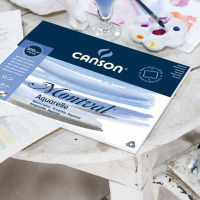 Canson 185gm2 Aquarelle Painting Watercolor Paper 10.5x15.5cm 12Sheets Hand Painted Paint Watercolour Book Pad Art Supplies