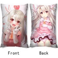 Illyasviel Von Einzbern - อ้วนสั่งซื้อขนาดใหญ่โยนหมอนครอบคลุม Loli สี่เหลี่ยมผืนผ้าหมอนร่างกายอะนิเมะโยนหมอน