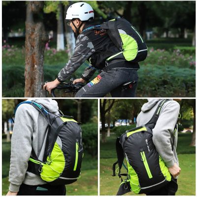 Waterproof Bicycle Bag Reflective Outdoor Sport Backpack Mountaineering Climbing Travel Hiking Cycling Bag Backpack
