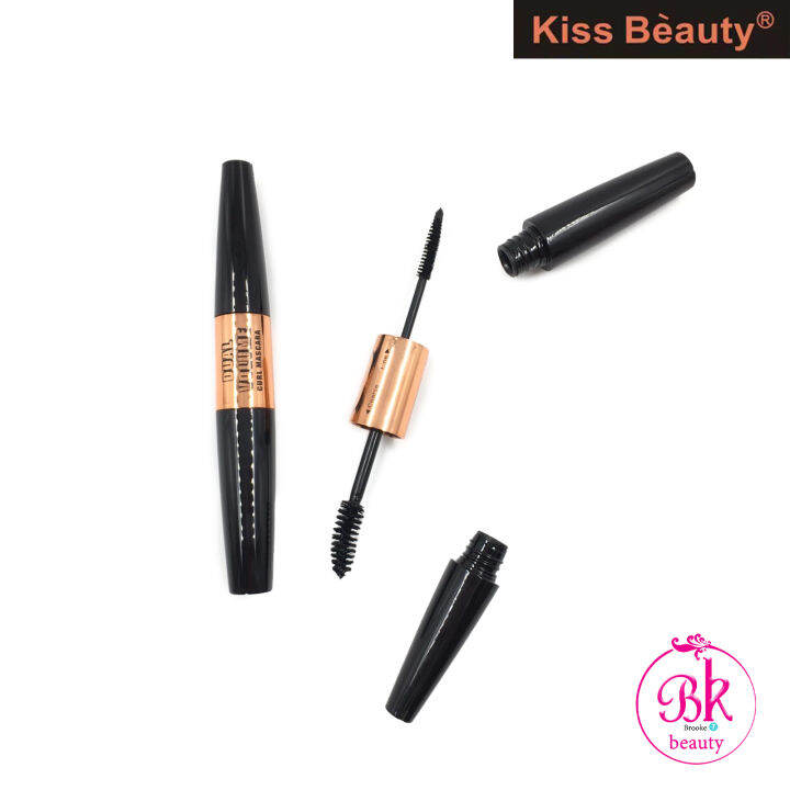 kiss-beauty-มาสคาร่าสองหัวเพิ่มความยาวและความหนาให้ขนตา-โดยจะทำให้ดวงตากลมโตมากขึ้นพิ่มความยาวให้ขนตาได้