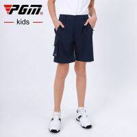 PGM Boys Golf Shorts Summer Breathable Quick dry Children Elastic Band Pants kids Casual Sports KUZ104