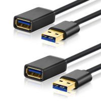 Kabel ekstensi untuk Aksesori PS4 USB3.0 kabel ekstensi SSD USB ke USB 0.5 m-3m pria ke wanita untuk TV pintar Pc Laptop Teblet untuk anak-anak Gi