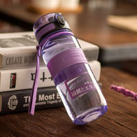 5001000ML Sports Water Bottles BPA Free Portable LeakProof Shaker Outdoor Cold Juice Water Bottle Transparent Plastic Drinkware