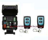 AC 220 v 1 ch RF wireless remote control switch 1pics t mini receiver +2 pics waterproof transmitter A ---ON  and B---off