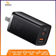 Bộ Sạc Nhanh Đa Năng Baseus GaN3 Lite Fast Charger 67W - 2 Type C