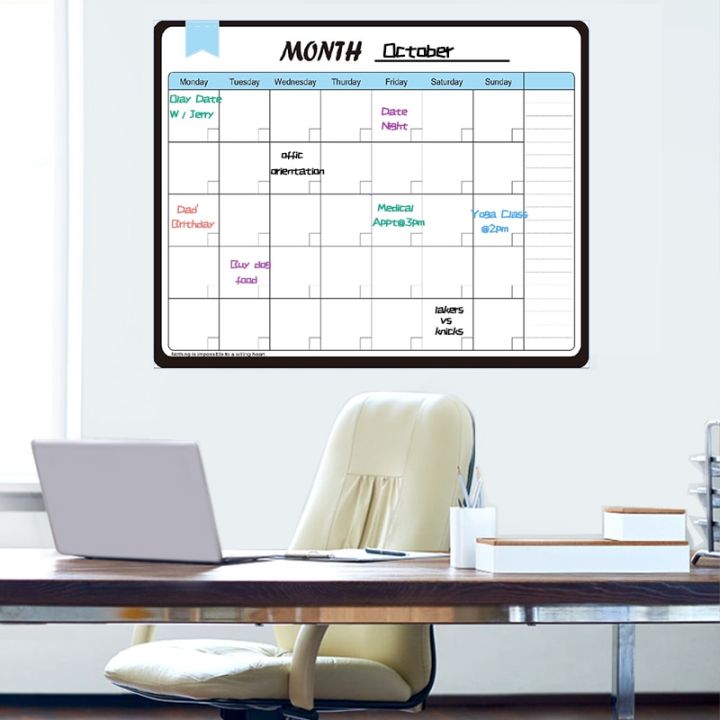 Magnetic Whiteboard Weekly Monthly Planner Calendar Sadhu Board For 