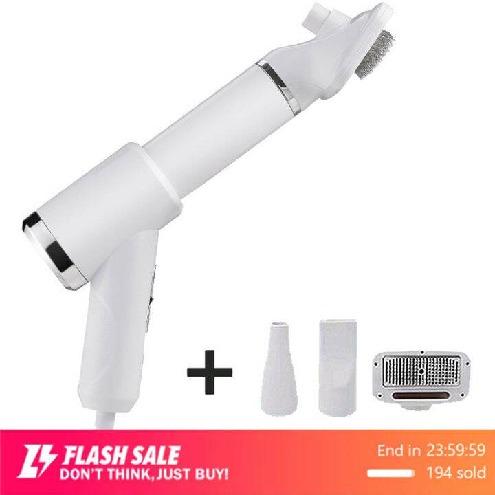 【Heypet】2 in 1 Pet Hair Dryer Portable Blower s with Slicker Brush Best