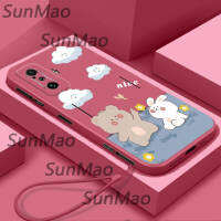 For เคสโทรศัพท์ Poco F4 GT 5G ซิลิโคนอ่อนนุ่มกระต่ายหมีครอบคลุม