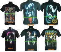 เสื้อวง KISS คิส  ไซส์ยุโรป เสื้อยืดวงดนตรีร็อค เสื้อวงวินเทจ90s