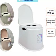 Bồn cầu, bệ toilet di động nhựa Việt Nhật. Bệ toilet dành cho người già