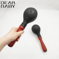 Maracas ค้อนทรายเครื่องเขย่าแบบพลาสติกเครื่องดนตรีประเภทเคาะทามือสำหรับเด็กทารกเด็กวัยหัดเดินผู้ชายผู้หญิง