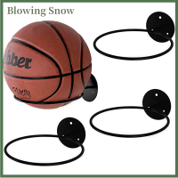 Blowing Wall MOUNTED Basketball Storage Rack เหล็กอเนกประสงค์ผู้ถือลูกฟุตบอล