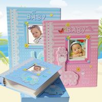 New 6 Inch 200 Pages Insert Type Photo Album Baby Growth Memorial Happy Times Record Creative Children Gifts  Photo Albums
