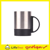 Insulated mug  แก้วน้ำสแตนเลสหูจับ แก้วเก็บอุณภมิ แก้วเก็บเย็น แก้วเก็บความเย็น แก้วน้ำเย็น ใส่เครื่องดื่ม ใส่ได้ทั้งน้ำร้อนแย็น 220ml T1980