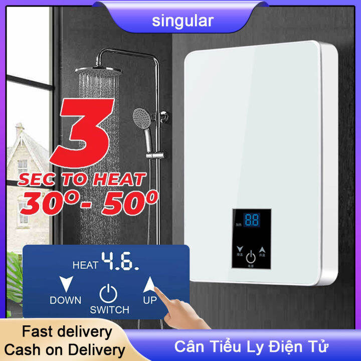 Water Heater for shower Small Bathroom thermostatic Instant Shower