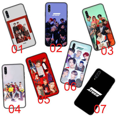 ATEEZ อ่อนนุ่ม ซิลิโคน เคสโทรศัพท์ หรับ iPhone XR 7 6s 6 11 5s XS 5 8 SE Max Plus X Pro Black ปก