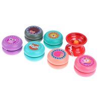 Children Yoyo Ball Cute Animal Prints Wooden Yoyo Toys Ladybug Toys Kids Yo-Yo Creative Yo Yo Toys For Children