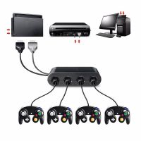4 Ports Gamecube USB Controller Adapter Box For Nintendo Switch PC Wii U Games Accessories For Nintendo Switch Converter
