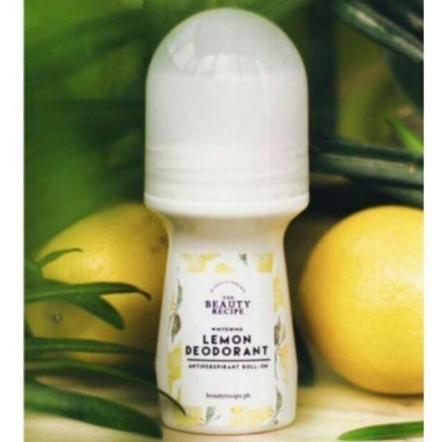 THE BEAUTY RECIPE Lemon Deodorant Antiperspirant Roll On Lazada PH