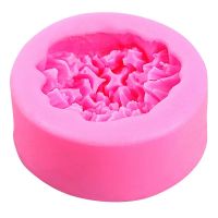 【lz】❂◙☌  Moldes De Bolo De Forma De Flor De Silicone Forma De Fondant Decoração De Bolo Caseiro Chocolate Cupcake Sabão