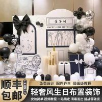 [COD] Xiaoxiangfeng Adult Ceremony 18th Birthday Decoration Scene Arrangement Mens Board Background