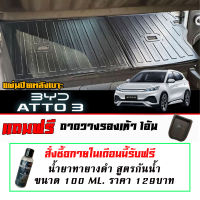 แผ่นติดหลังเบาะ แถวสอง กันรอย ตรงรุ่น BYD ATTO3 2021-2023 (2ชิ้นไม่รวมถาดท้าย) แผ่นกันรอยแถวสอง กันรอยหลังเบาะ