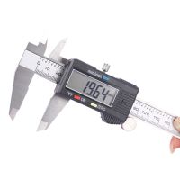 Hg Digital Caliper 6 "150Mm เครื่องมือวัดจอแอลซีดีเวอร์เนียร์คาลิเปอร์เครื่องมือวัดสแตนเลส