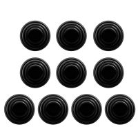 10Pcs/lot Universal Car Door Shock Absorbing Gasket For Car Trunk Sound Insulation Pad Shockproof Thickening Cushion Stickers