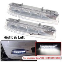 Car Front LED DRL Daytime Running light Fog Lamp For Mercedes-Benz W204 W212 C250 C280 C350 E350 A2049068900 A2049069000