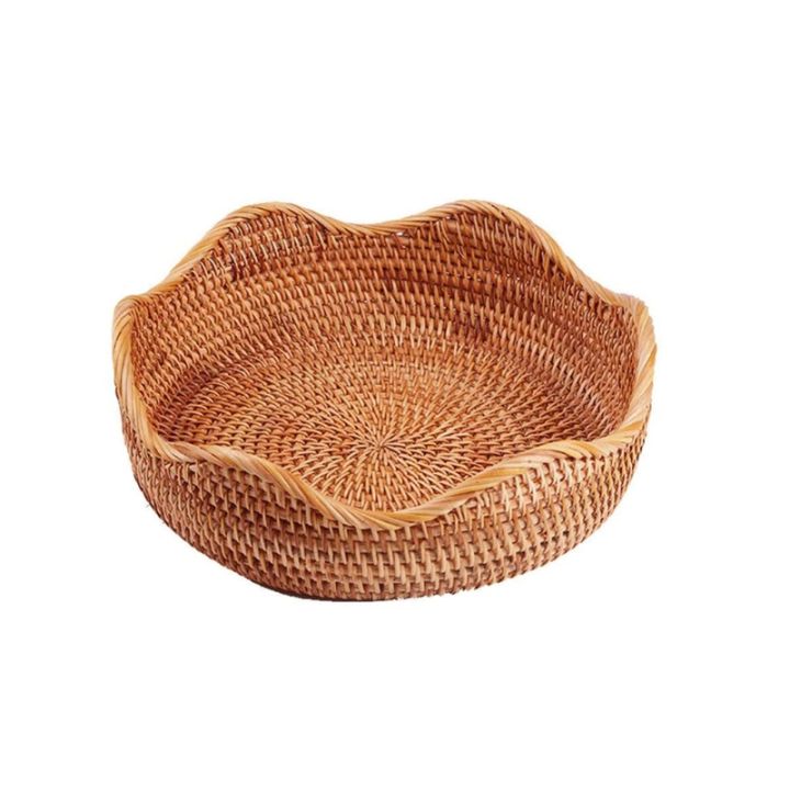 hadewoven-round-rattan-fruit-basket-wicker-food-tray-weaving-storage-holder-bowl-for-food-fruit-cosmetic-traditional-handcraft