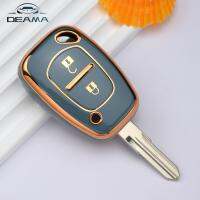 【LZ】☋●  TPU Smart Car Key Fob Case Shell Remoto Chave 2 Botões Fit para Renault Opel Vauxhall Nissan Vivaro Tráfego Primastar 2005-2009