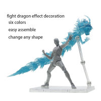 324 Store Dragon Effect Decoration 6 Colors Fairy Dragon Model With cket For dam Model &amp; Figure Model