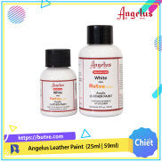 HCMMàu vẽ da chuyên dụng Angelus Leather Paint - White 005 Chiết