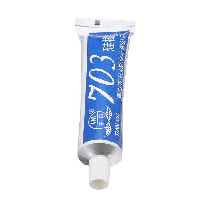 50g-white-silicone-rubber-glue-703-sealant-adhesive-freezer-glue-high-temp-silicone-glue-for-bonding-glass-or-equipment-adhesives-tape